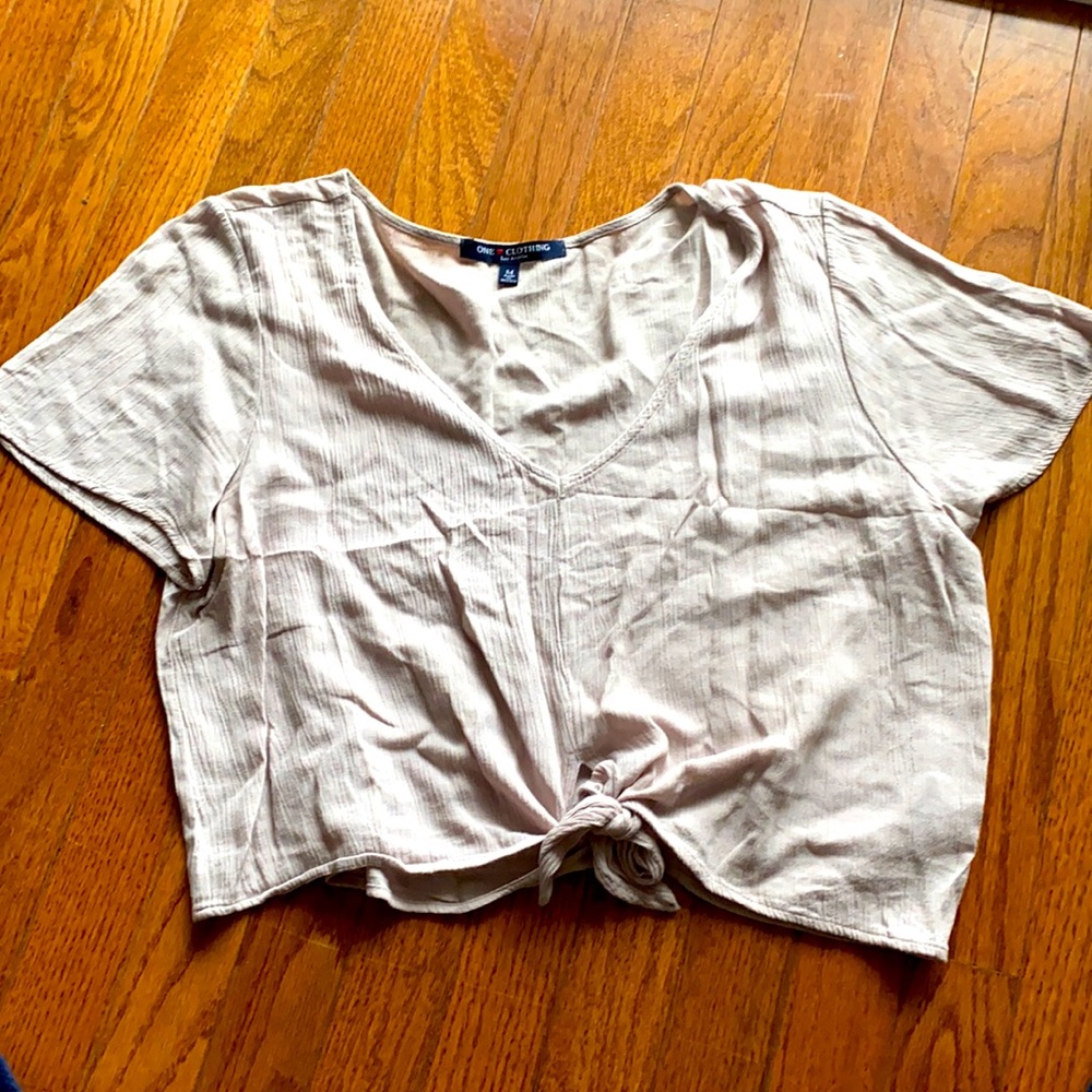 Beige Cropped Top M